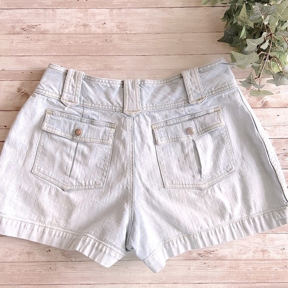 Sonoma Mom Jean High Rise Vintage Denim Shorts sz4 - Picture 2 of 4